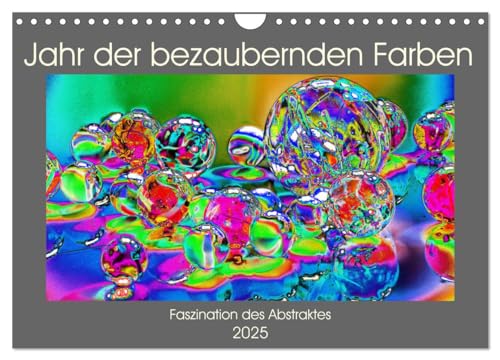 Stock image for Jahr der bezaubernden Farben (Wandkalender 2025 DIN A4 quer), CALVENDO Monatskalender : Bilder aus mehreren Lndern in bezaubernden Farben for sale by AHA-BUCH GmbH