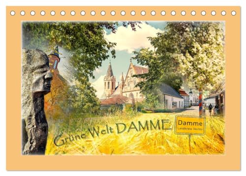 Stock image for Grne Welt DAMME (Tischkalender 2025 DIN A5 quer), CALVENDO Monatskalender : Die Natur frohlockt! Die magische Stadt inmitten und mit Natur. for sale by AHA-BUCH GmbH