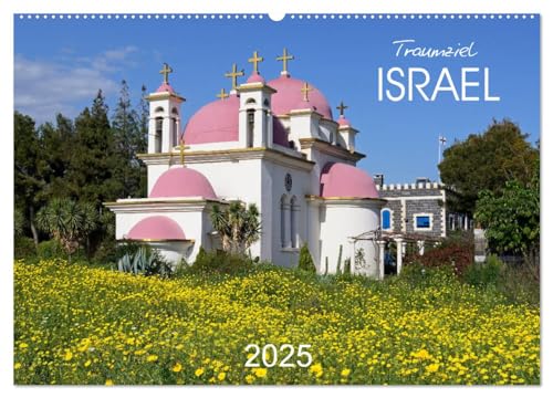 Beispielbild fr Traumziel Israel (Wandkalender 2025 DIN A2 quer), CALVENDO Monatskalender : Eine farbenfrohe Bilder-Reise durch das Heilige Land zum Verkauf von AHA-BUCH GmbH