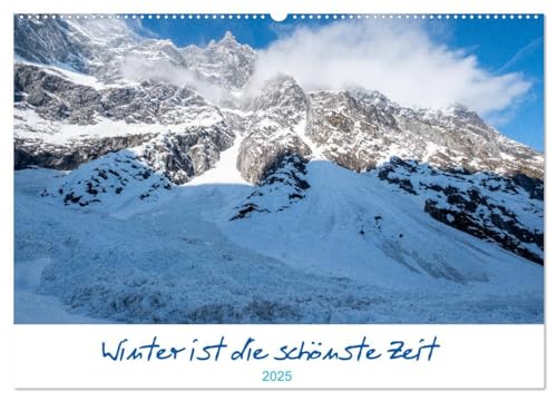 Stock image for Winter ist die schnste Zeit (Wandkalender 2025 DIN A2 quer), CALVENDO Monatskalender : Die Alpen in ihrer schnsten Winterpracht for sale by AHA-BUCH GmbH