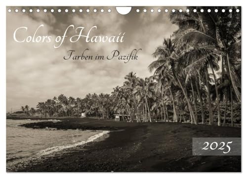 Stock image for Colors of Hawaii - Farben im Pazifik (Wandkalender 2025 DIN A4 quer), CALVENDO Monatskalender : Der Autor des Buches "Lavaflow - Abenteuer auf Hawaii" widmet seine Freizeit der Fotografie. Besonders die Farben von Hawaii haben es ihm angetan. for sale by AHA-BUCH GmbH