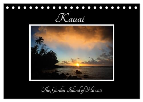 Stock image for Kauai - The Garden Island (Tischkalender 2025 DIN A5 quer), CALVENDO Monatskalender : Kauai ist die lteste der Hawaii-Inseln und ein wahrer Garten Eden. for sale by AHA-BUCH GmbH
