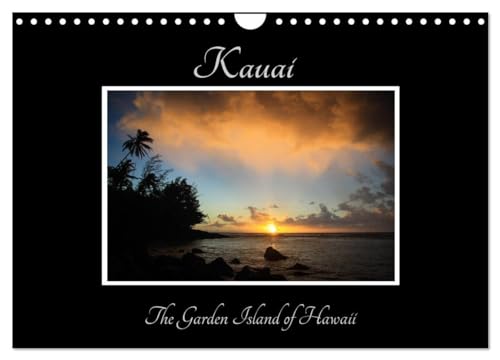 Stock image for Kauai - The Garden Island (Wandkalender 2025 DIN A4 quer), CALVENDO Monatskalender : Kauai ist die lteste der Hawaii-Inseln und ein wahrer Garten Eden. for sale by AHA-BUCH GmbH
