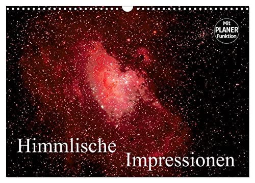 Stock image for Himmlische Impressionen (Wandkalender 2025 DIN A3 quer), CALVENDO Monatskalender : Fotografien von Mond, Sternen, Galaxien und Nebeln for sale by AHA-BUCH GmbH