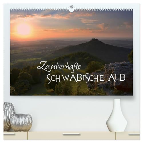 Beispielbild fr Zauberhafte Schwbische Alb (hochwertiger Premium Wandkalender 2025 DIN A2 quer), Kunstdruck in Hochglanz : Landschaften der Schwbischen Alb zum Verkauf von AHA-BUCH GmbH