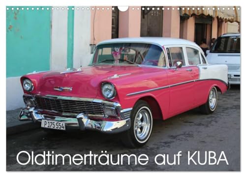 Stock image for Oldtimertrume auf KUBA (Wandkalender 2025 DIN A3 quer), CALVENDO Monatskalender : Kalender mit einem Querschnitt der auf Kuba anzutreffenden Oldtimer. for sale by AHA-BUCH GmbH