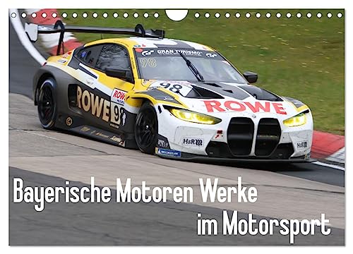 9783435839872: Bayerische Motoren Werke im Motorsport (Wandkalender 2025 DIN A4 quer), CALVENDO Monatskalender: BMW Motorsport Fotos aus der Saison 2022 und 2023