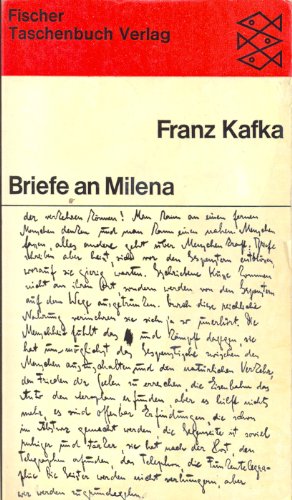 Briefe an Milena (Fischer Taschenbuch, 756) - Kafka, Franz