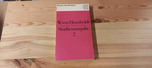 Stock image for Wilhelm von Humboldt: Studienausgabe in 3 Bnden Band 2: Politik und Geschichte for sale by Versandantiquariat Schfer