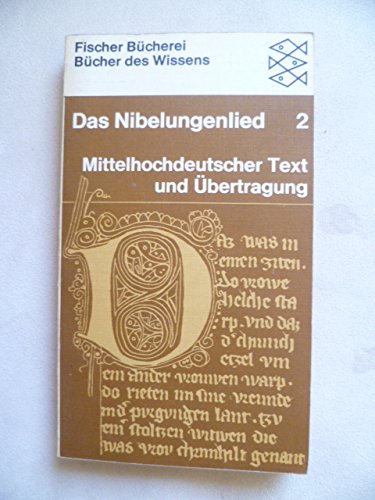 Beispielbild fr Das Nibelungenlied; Teil: T. 2. Fischer-Bcherei ; 6039 : Bcher des Wissens. zum Verkauf von Antiquariat Buchhandel Daniel Viertel