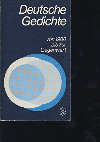 Deutsche Gedichte von 1900 bis zur Gegenwart
