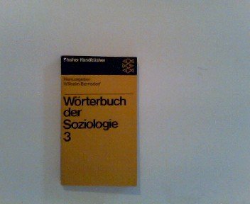 Wörterbuch der Soziologie 3
