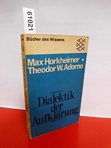 Imagen de archivo de Dialektik der Aufklrung : Philosische Fragmente. a la venta por medimops