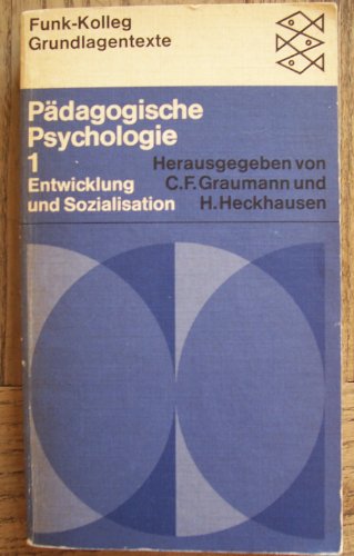 9783436016692: Padagogische Psychologie. Volume I: Entwicklung und Sozialisation.