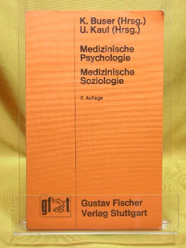 9783437003301: Medizinische Psychologie - Medizinische Soziologie. Ein Kompendium zum Gegenstandskatalog der rztlichen Vorprfung