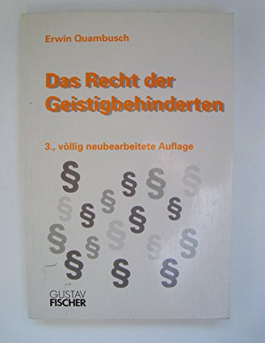 Stock image for Das Recht der Geistigbehinderten for sale by Buchpark