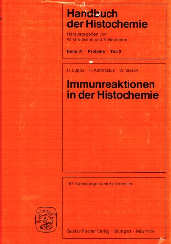 Imagen de archivo de Handbuch der Histochemie, Band IV: Proteine, Zweiter Teil, a la venta por CSG Onlinebuch GMBH