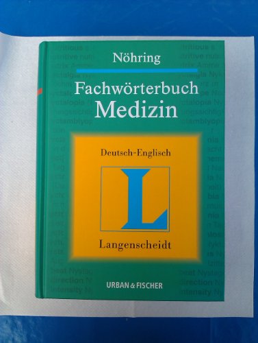 9783437151002: Fachwrterbuch Medizin Englisch-Deutsch: Englisch/Deutsch