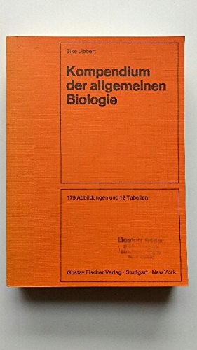 Beispielbild fr kompendium der allgemeinen biologie. mit beitrgen v. e. gnther, l. kmpfe, h.j. mller, h. penzlin. zum Verkauf von alt-saarbrcker antiquariat g.w.melling