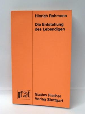 Stock image for Die Entstehung des Lebendigen for sale by Martin Preu / Akademische Buchhandlung Woetzel