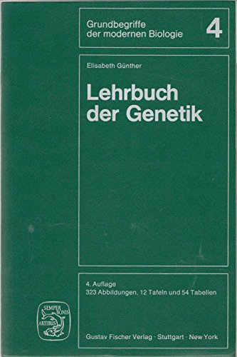 Stock image for Lehrbuch der Genetik. for sale by Antiquariat Nam, UstId: DE164665634