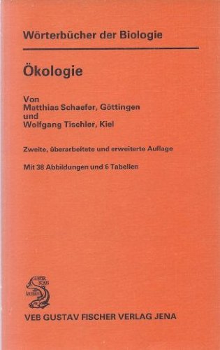 Beispielbild fr kologie: Mit Englisch-Deutschem Register zum Verkauf von Bernhard Kiewel Rare Books