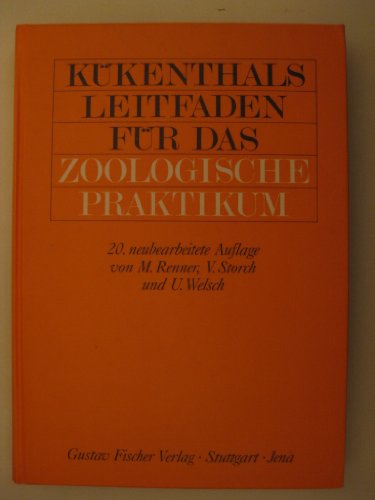 Stock image for Leitfaden fr das zoologische Praktikum for sale by Versandantiquariat Felix Mcke