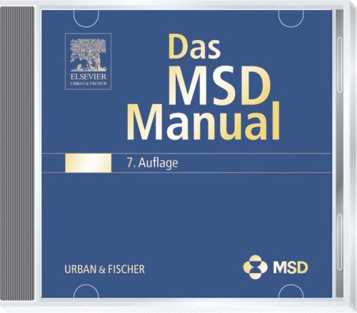 Beispielbild fr Das MSD Manual auf CD-ROM: Version 7.0: Die deutsche Profi-Ausgabe der amerikanischen Jahrhundert-Edition [CD-ROM] Prparate Allgemeinmedizin Pharmazie Klinik Praxis Innere Medizin Neurologie Enzyklopdie Lexikon Nachschlagewerk Ernhrungsbedingte Strungen Gastrointestinale Krankheiten Therapie rzte Immunologie, Allergien Infektionskrankheiten Psychische Strungen Neurologische Krankheiten Urogenitaltrakt Gynkologie Geburtshilfe Pdiatrie Klinische Pharmakologie Verletzungen Vergiftungen MSD Sharp & Dohme GmbH Mark H. Beers Robert S. Porter Thomas V. Jones Justin L. Kaplan Michael Berkswits Merck Research Laboratories, Merck & Co., Inc. In 22 groen Abschnitten mit insgesamt 339 Kapiteln durch die ganze Medizin Ernhrungsbedingte Strungen Gastrointestinale Krankheiten Krankheiten der Leber, der Gallenblase und der Gallenwege Krankheiten des rheumatischen Formenkreises und des Bewegungsapparates Lungenkrankheiten Intensivmedizin Herz-Kreislauf-Krankheiten Krankheiten im Kopf- und Ha zum Verkauf von BUCHSERVICE / ANTIQUARIAT Lars Lutzer