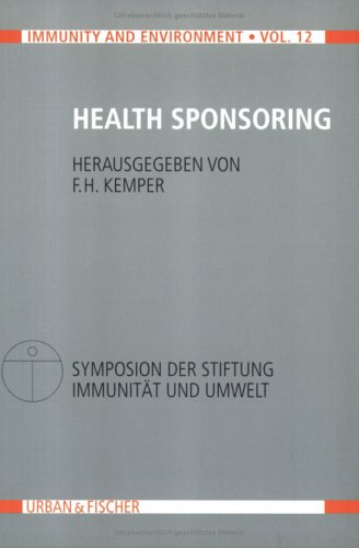 Beispielbild fr Health Sponsoring zum Verkauf von medimops