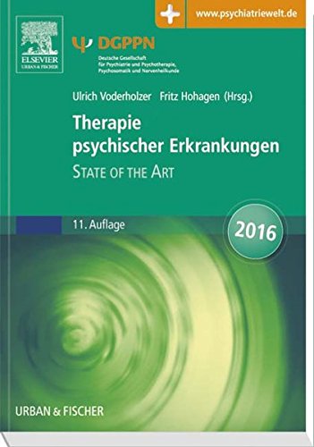 Imagen de archivo de Therapie psychischer Erkrankungen. State of thr Art. a la venta por Antiquariat Dr. Rainer Minx, Bcherstadt