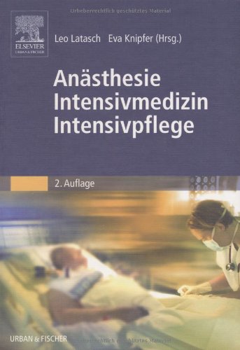 Stock image for Ansthesie Intensivmediin Intensivpflege for sale by Buch et cetera Antiquariatsbuchhandel