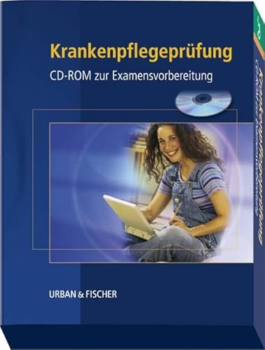 Imagen de archivo de Krankenpflegeprfung - CD-ROM zur Examensvorbereitung: CD-ROM zur Examensvorbereitung. Alle Inhalte gem der Ausbildungs- und Prfungsverordnung fr die Berufe in der Krankenpflege a la venta por medimops