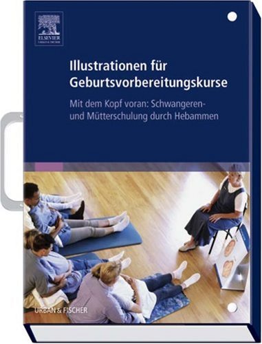 Illustrationen für Geburtsvorbereitungskurse: Mit dem Kopf voran: Schwangeren- und Mütterschulung durch Hebammen Loseblattsammlung Geburtsvorbereitung Geburt Stillen Gebäratlas 1. Schwangerschaft 1.1 Das weibliche Becken 1.2 Innere Organe in der Schwangerschaft 1.3 Körperhaltung und Bewegung 1.4 Besonderheiten in der Schwangerschaft 1.5 Wehenarten 1.6 Kindslagen 2. Geburt 2.1 Tiefertreten des Kindes 2.2 Eröffnung des Muttermundes 2.3 Entwicklung des Kindes 2.4 Positionen für die frühe Eröffnungsphase 2.5 Positionen für die späte Eröffnungsphase 2.6 Positionen für die Austreibungsphase 2.7 Aufrechte Gebärposition - Funktionen 2.8 Spontane Beckenendlagengeburt 2.9 Wassergeburt 2.10 Schmerzlinderung während der Wehen 2.11 Operative Eingriffe während der Geburt 2.12 Neu geboren 3. Wochenbett 3.1 Brust oder Flasche 3.2 Saugmechanismus an der Brust 3.3 Physiologische Trinkmengen 3.4 Stillpositionen 3.5 Stillhilfsmittel 3.6 Von der Brust an den Familientisch 3.7 Rückbildung der Gebärmutter 3. - Urban & Fischer Verlag/Elsevier GmbH