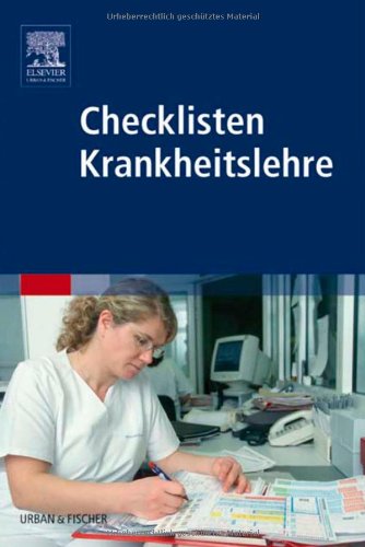 Stock image for Checklisten Krankheitslehre for sale by medimops