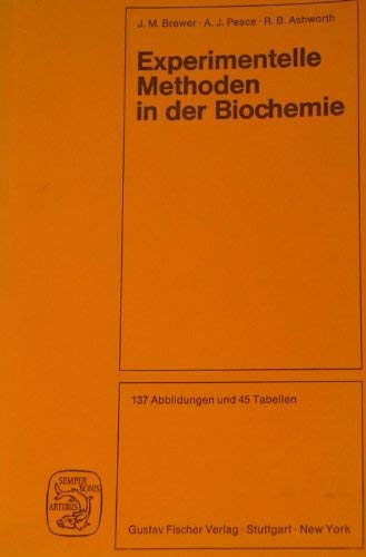 Beispielbild fr Experimentelle Methoden in der Biochemie zum Verkauf von Bernhard Kiewel Rare Books