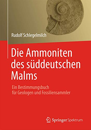 Die Ammoniten des süddeutschen Malms: Ein Bestimmungsbuch für Geologen und Fossiliensammler - Schlegelmilch, Rudolf