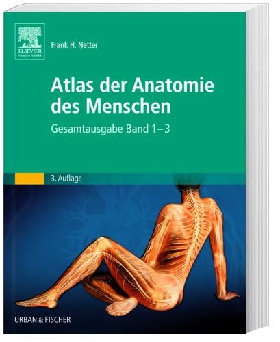 9783437411243: Atlas der Anatomie des Menschen, Gesamtausgabe Band 1-3 in einem Band