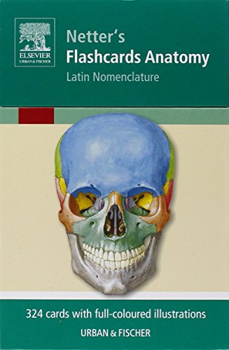 9783437417610: Flashcards Anatomy: Latin Nomenclature (Netter Basic Science)