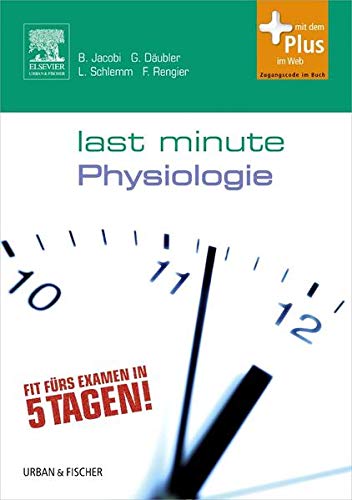 Beispielbild für Last Minute Physiologie zum Verkauf von GreatBookPrices