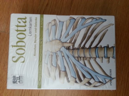 Beispielbild fr Sobotta Lernkarten Knochen, Bnder und Gelenke: Knochen, Bnder, Gelenke - mit Zugang zum Elsevier-Portal zum Verkauf von medimops