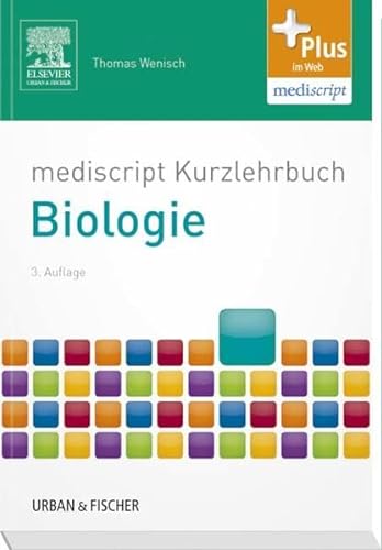 Stock image for mediscript Kurzlehrbuch Biologie: mit Zugang zur mediscript Lernwelt for sale by medimops