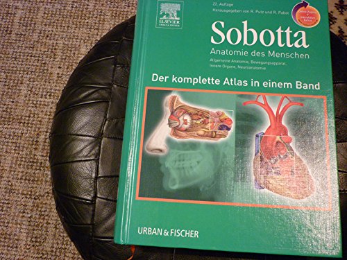 Beispielbild fr Sobotta - Der komplette Atlas der Anatomie des Menschen in einem Band: Allgemeine Anatomie - Bewegungsapparat - Innere Organe, Neuroanatomie (Gebundene Ausgabe) Sobotta Atlas of Human Anatomy Head, Neck, Upper Limbs Hals Kopf Extremitten Anatomie Atlas medicine extremities trunk medizin Orthopdie der menschliche krper human body Medizin Pharmazie Gesundheitsfachberufe HumanMedizin Pharmazie Naturheilkunde Allgemeinmedizin Pharmazie Pflege Mediziner Pharmazie Physiotherapie Ergotherapie Anatomie Physiologie Physiotherapeut Ergotherapie Ausbildung Prfung Anatomie Physiologie Studium 1. Studienabschnitt Vorklinik Anatomie Neuroanatomie Johannes Sobotta (Autor), Reinhard Putz (Autor), Reinhard Pabst zum Verkauf von BUCHSERVICE / ANTIQUARIAT Lars Lutzer