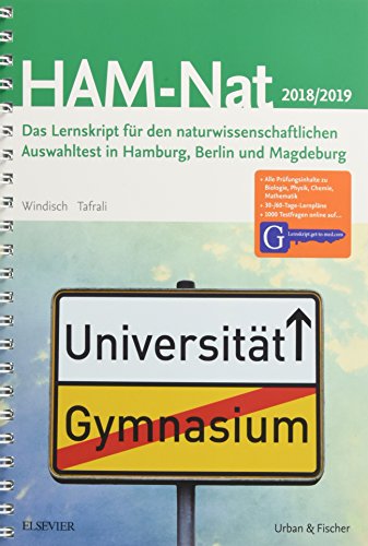 Bonus Integral Lyrical HAM-Nat 2018/19: Das Lernskript für den naturwissenschaftlichen Auswahltest  in Hamburg, Berlin und Magdeburg - Mit Zugang zu Lernskript.get-to-med.com:  9783437440502 - ZVAB