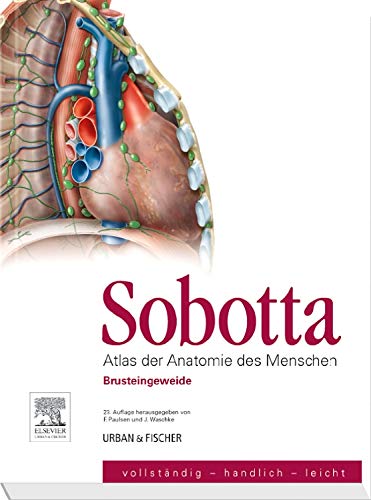 9783437441141: Sobotta, Atlas der Anatomie des Menschen Heft 4: Brusteingeweide