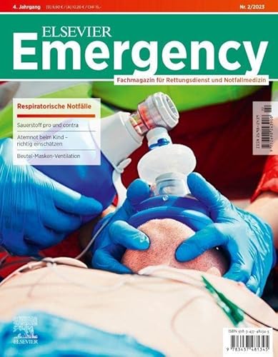 Stock image for ELSEVIER Emergency. Respiratorische Notflle. 2/2023: Fachmagazin fr Rettungsdienst und Notfallmedizin for sale by medimops