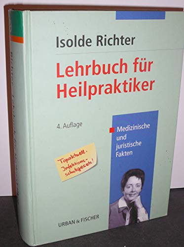 Imagen de archivo de Lehrbuch fr Heilpraktiker a la venta por medimops