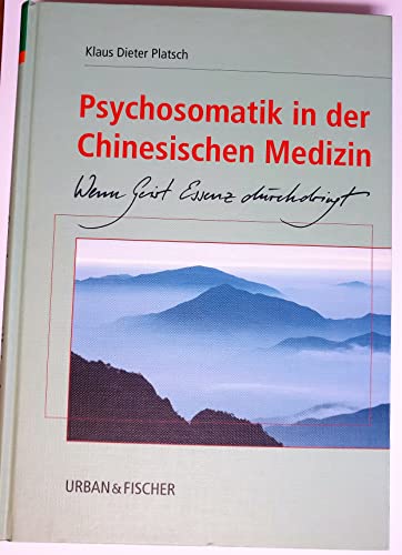Imagen de archivo de Psychosomatik in der chinesischen Medizin a la venta por text + tne