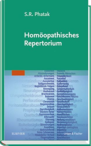 9783437575709: Phatak, D: Homopathisches Repertorium