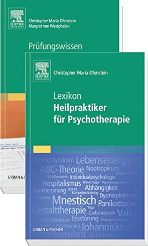 9783437583254: Prfungsvorbereitungs-Set Heilpraktiker fr Psychotherapie / 2 Bnde
