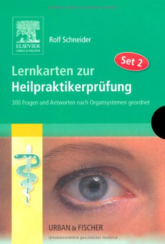 Lernkarten zur HeilpraktikerprÃ¼fung Set 2 (9783437589102) by [???]